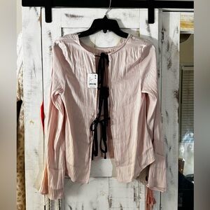Free people long sleeve blouse
